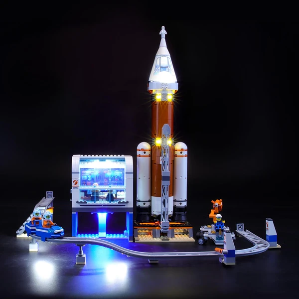 The Excitement Of Space Travel With Deep Space Rocket and Launch Contr Lightailing