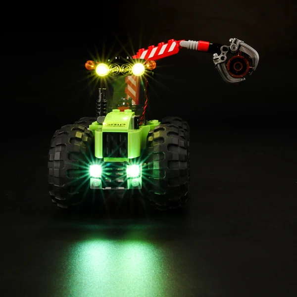 This Lighting Cool Logging Lego Forest Tracto 60181 Will Still