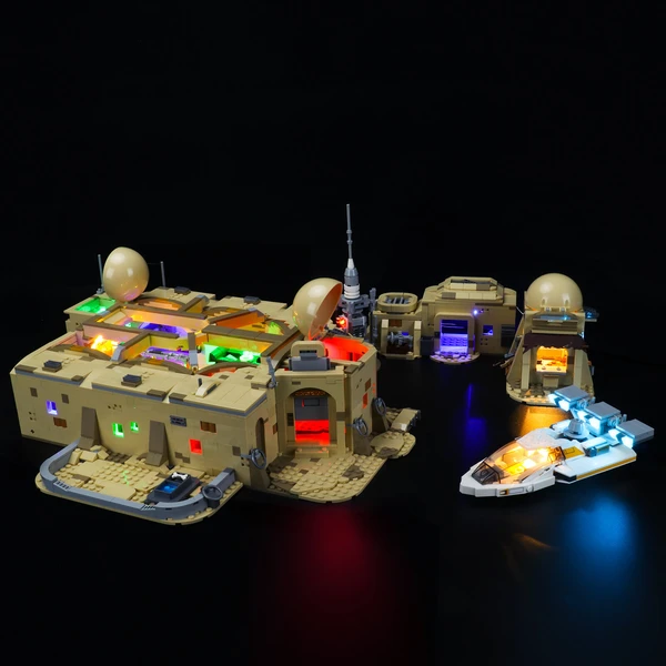 The Stunning LEGO Star Wars A New Hope Mos Eisley Cantina 75290