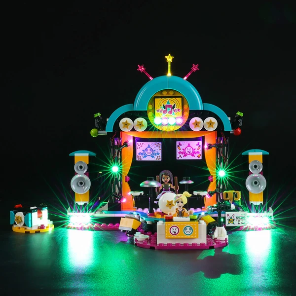 Andrea's talent online show lego