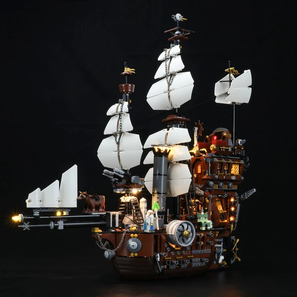 Lighting Lego MetalBeard's Sea Cow 70810 Set – Lightailing