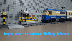 lego train station moc