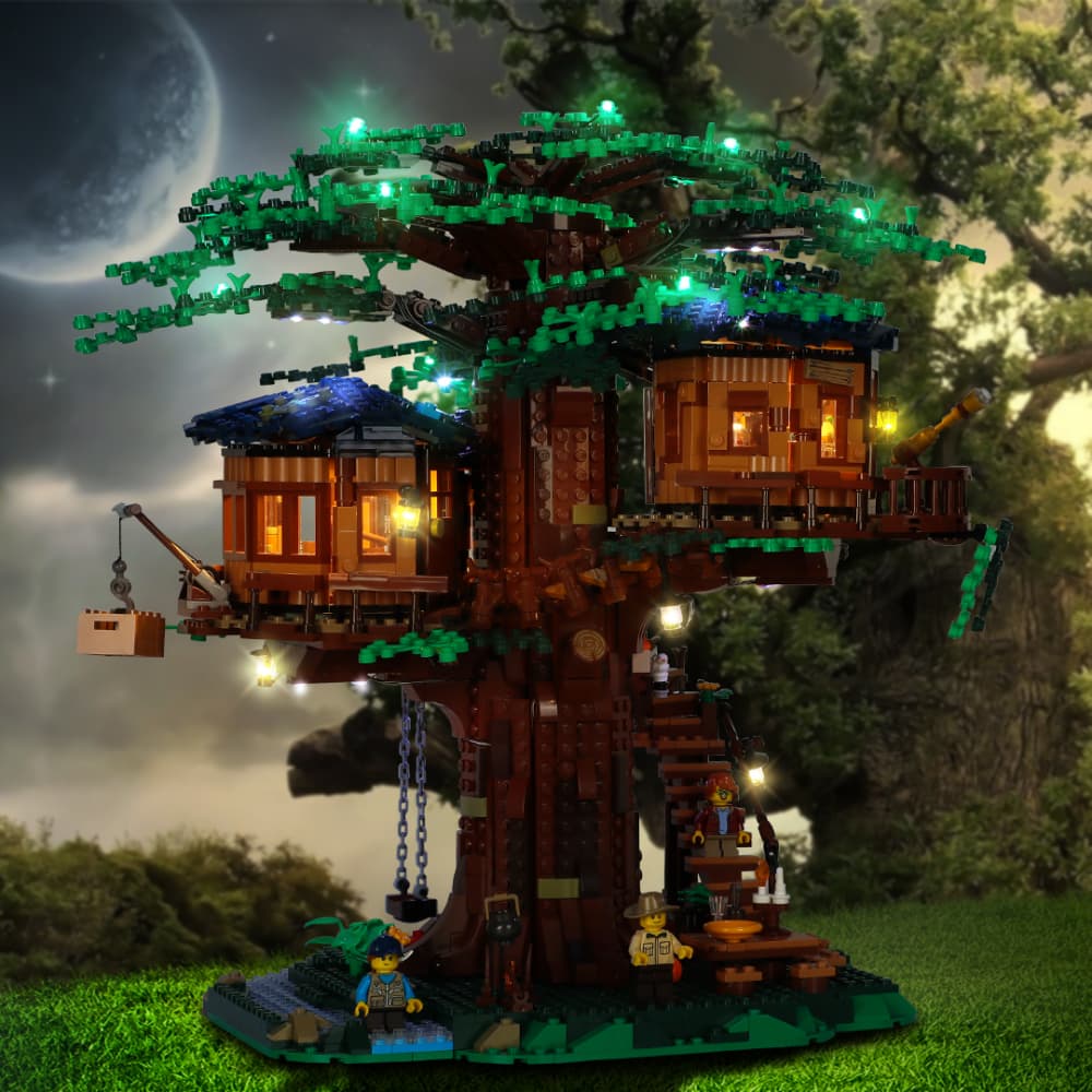 Lightailing Light Kit For LEGO Tree House #21318 | Lightailing