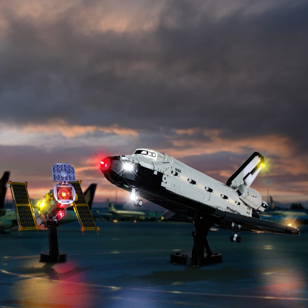 Lego NASA Space Shuttle Discovery 10283 Light Kit(Fantastic Night