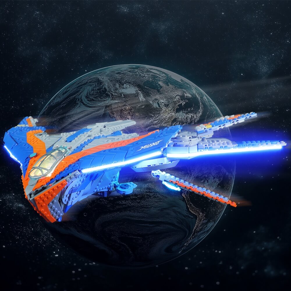 Light Kit For Guardians of the Galaxy: The Milano 76286 - Briksmax