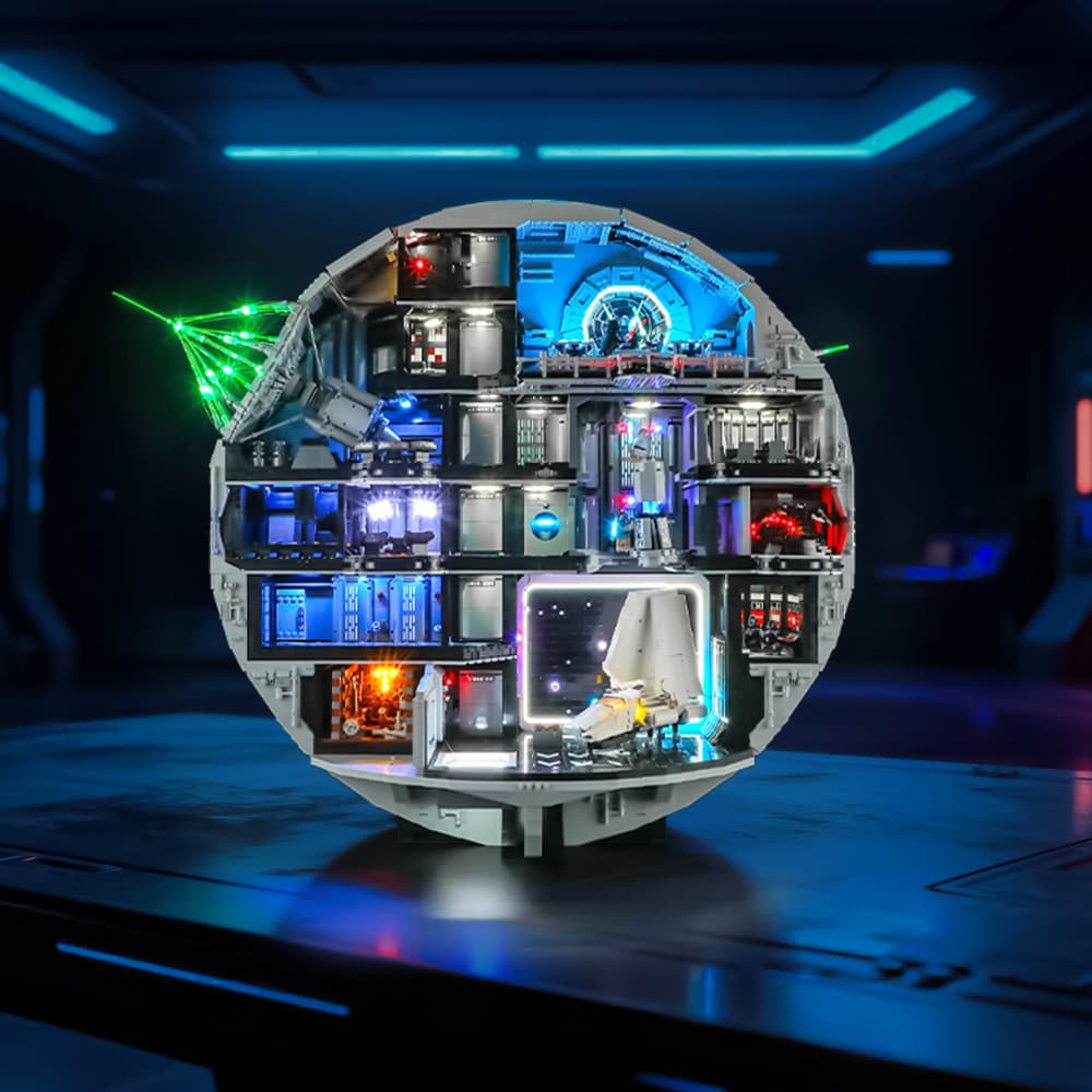 Briksmax 2.0 Light Kit For LEGO Death Star #75419 | Briksmax