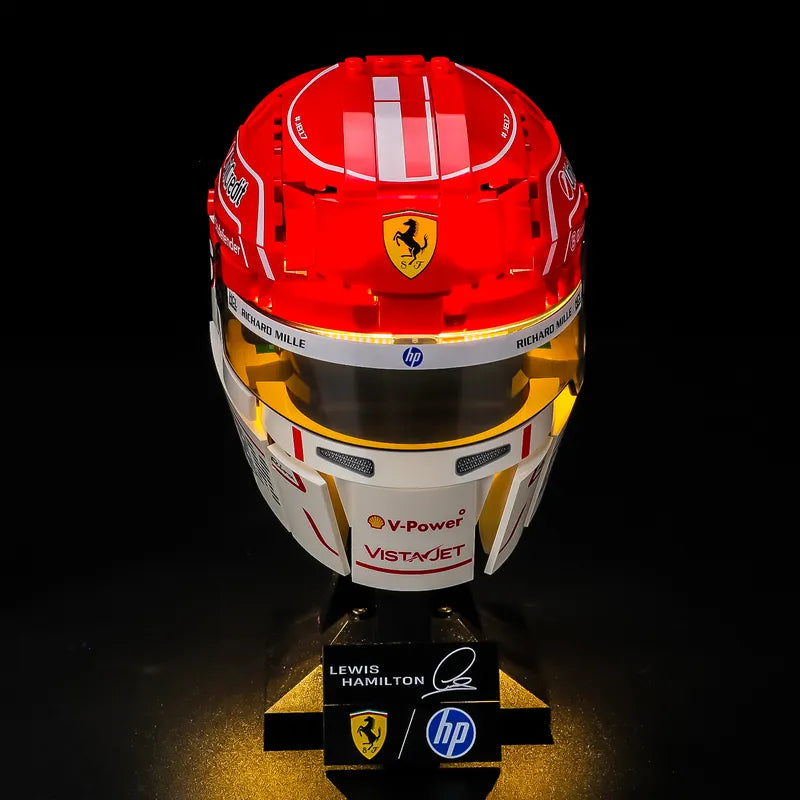 Scuderia Ferrari HP Helmet LED Light Set LEGO 43014 – Lightailing
