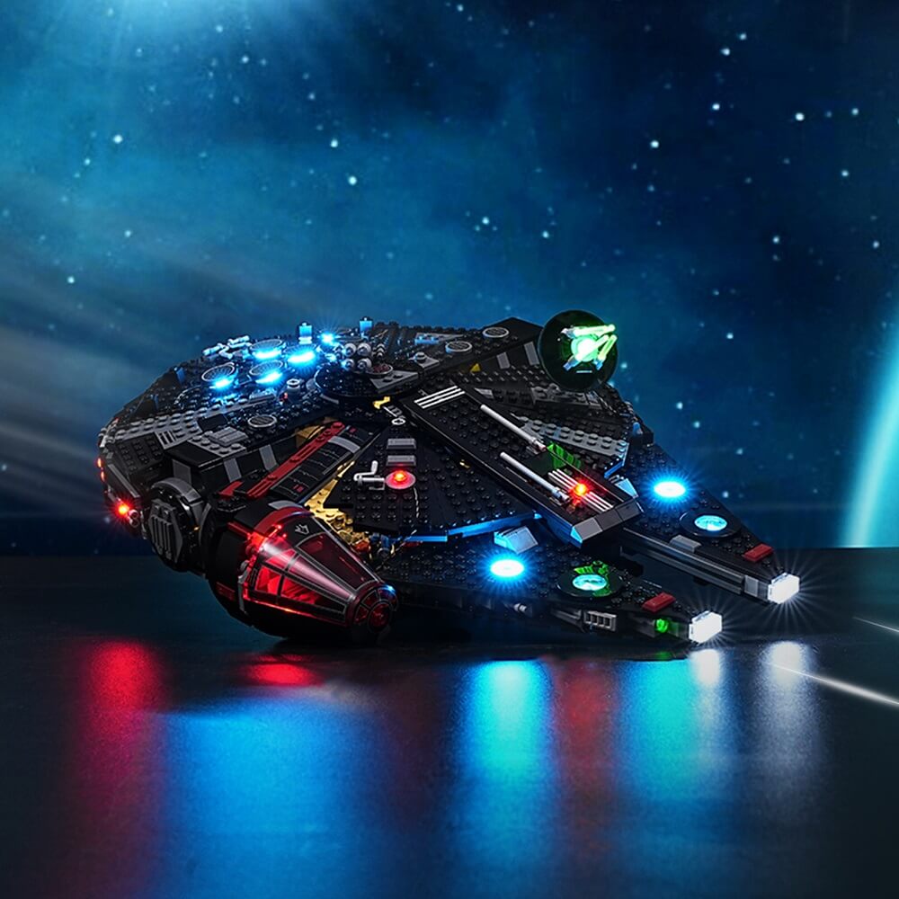 Light Kit for LEGO The Dark Falcon 75389 | Briksmax 2.0 – Lightailing