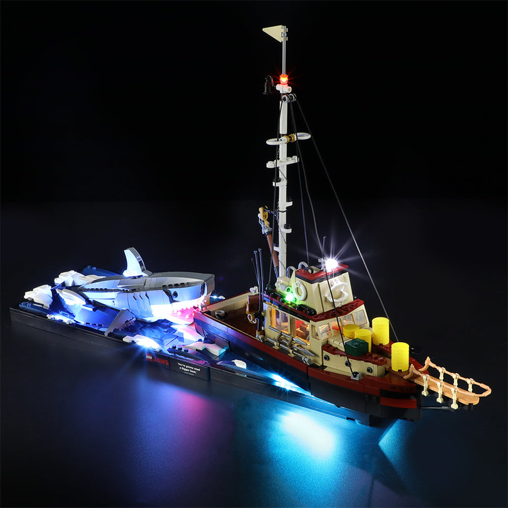 Light Kit For Jaws 21350-Briksmax – Lightailing