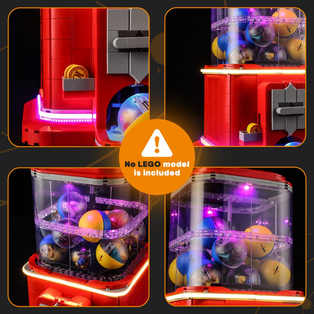 Lightailing Light Kit for LEGO Minifigure Vending Machine #21358