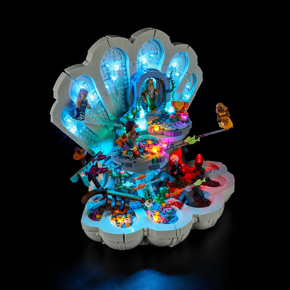 Light Kit For The Little Mermaid Royal Clamshell 43225-Briksmax