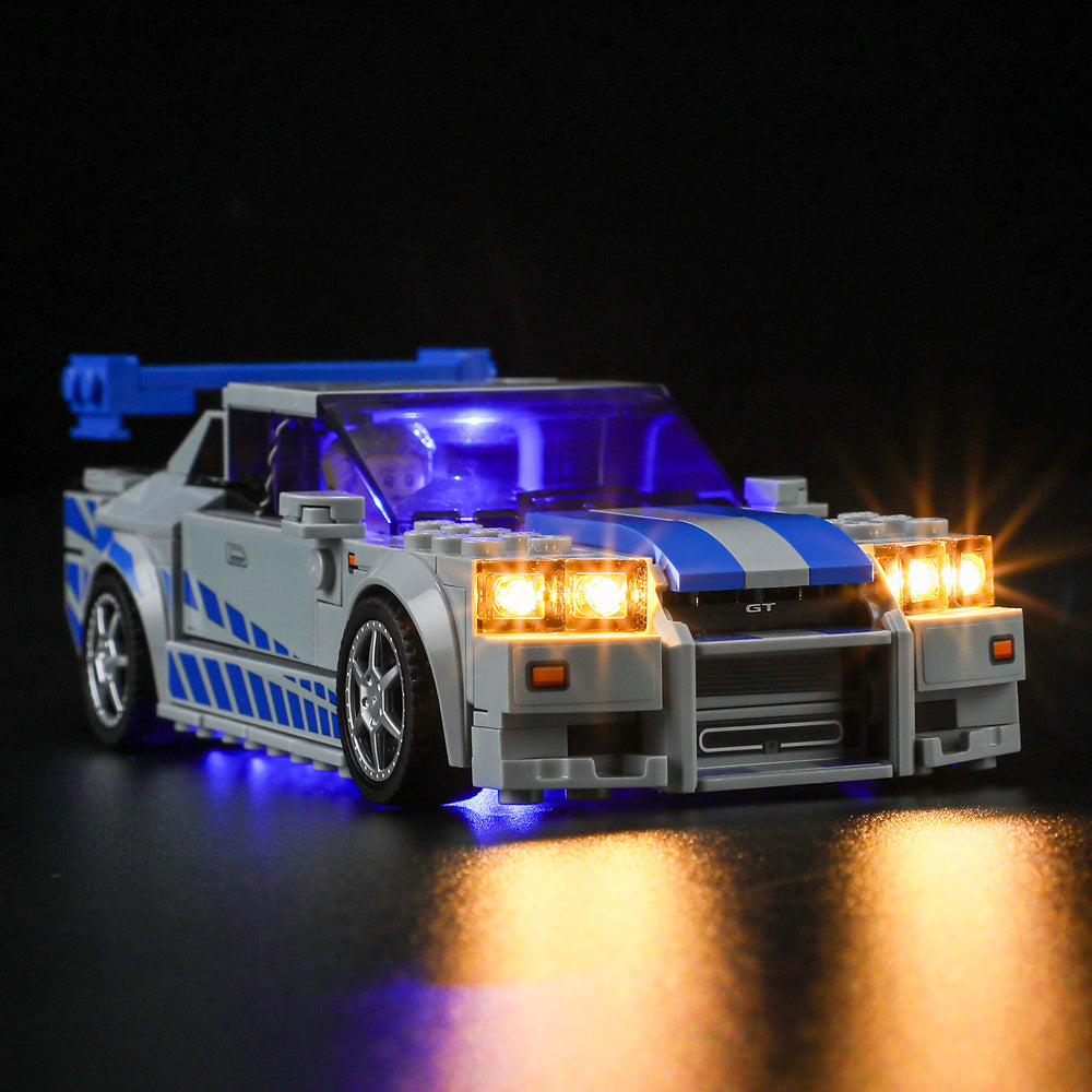 LEGO 2 Fast 2 Furious Nissan Skyline GT-R 76917 Light Kit