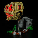 BriksMax Light Kit For LEGO Dinosaur Fossils: T. rex Skull 76964
