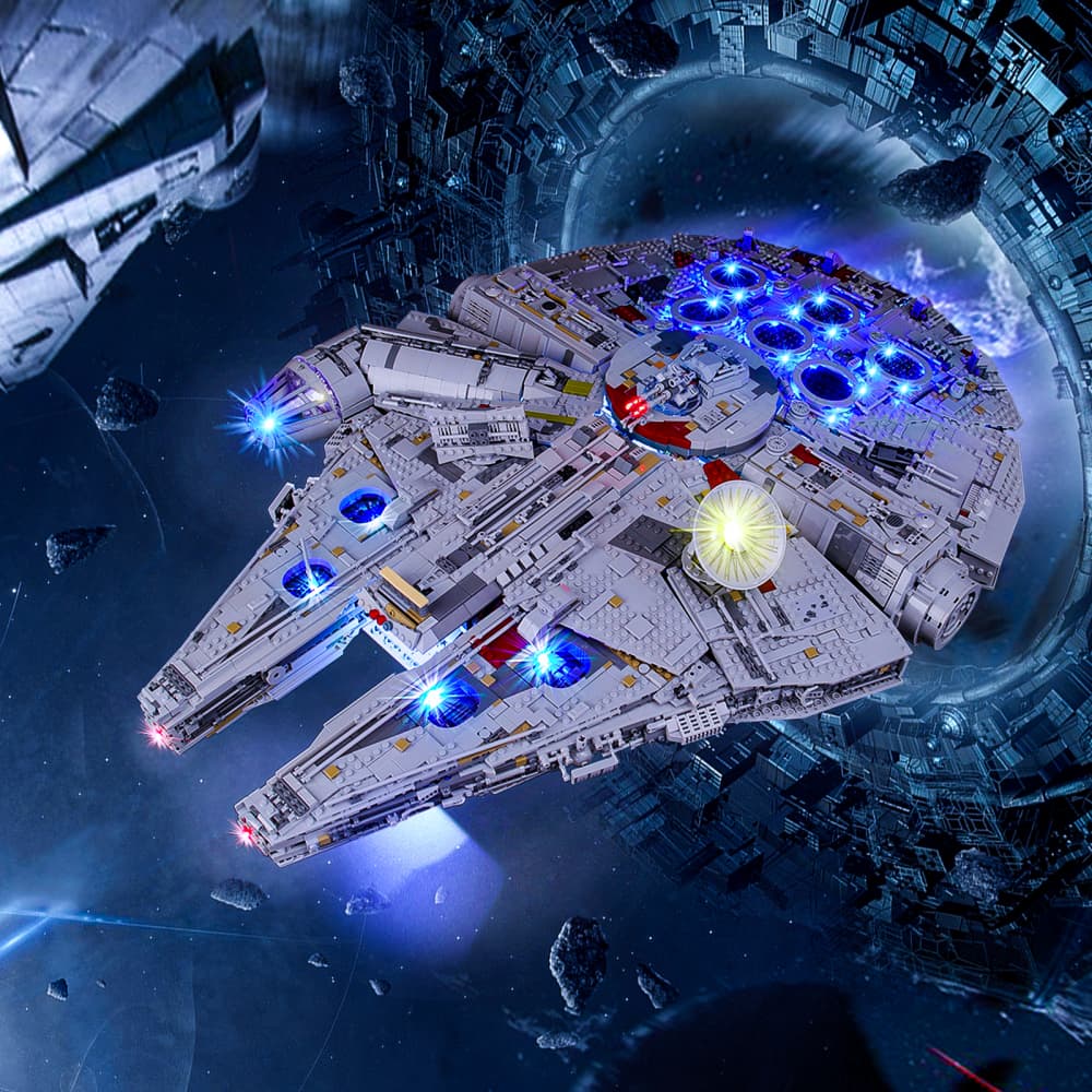 Briksmax Light Kit For LEGO Ultimate Millennium Falcon 75192