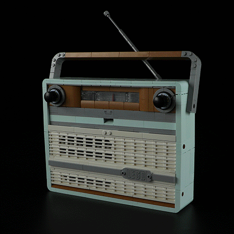 Light Kit For Retro Radio 10334-Briksmax – Lightailing