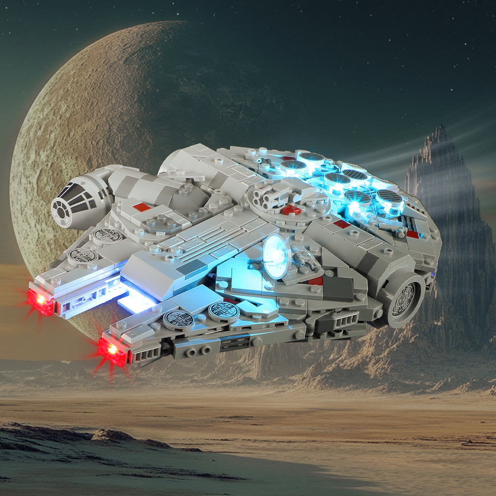 BriksMax LED Light Kit for LEGO Millennium Falcon 75375