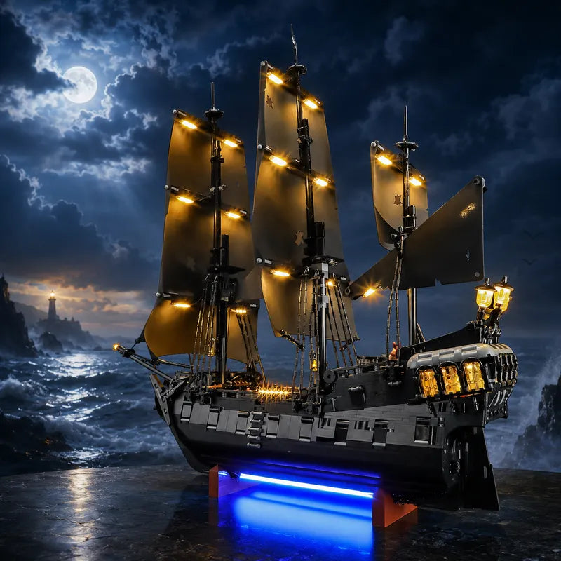 Light Kit For LEGO Captain Jack Sparrow's Pirate Ship #10365