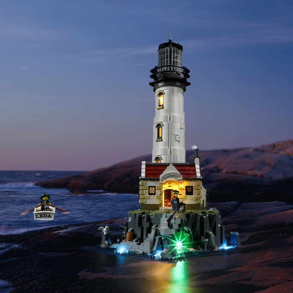 Light Kit For Lego Motorized Lighthouse 21335(Best Deal) – Lightailing