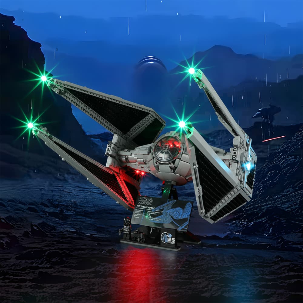 Light Kit For UCS TIE Interceptor 75382-Lightailing – Lightailing