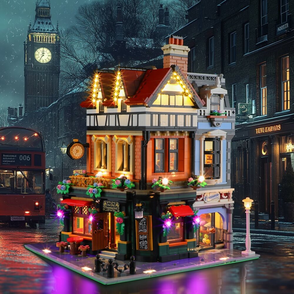 ライドカメンズ　ルーイ　セット Light Kit for LEGO Tudor Corner 10350 – Custom LED Lights