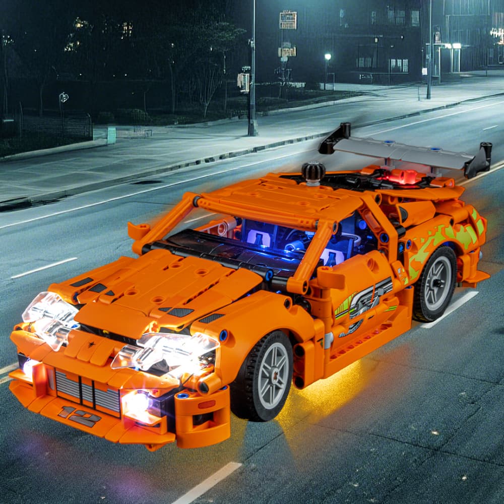 LED Light Kit for LEGO Fast & Furious Toyota Supra MK4 42204