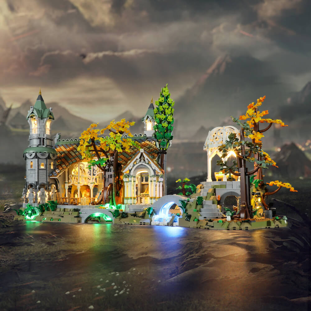 Light Kit For Tthe Lord Of The Rings: Rivendell #10316-Lightailing
