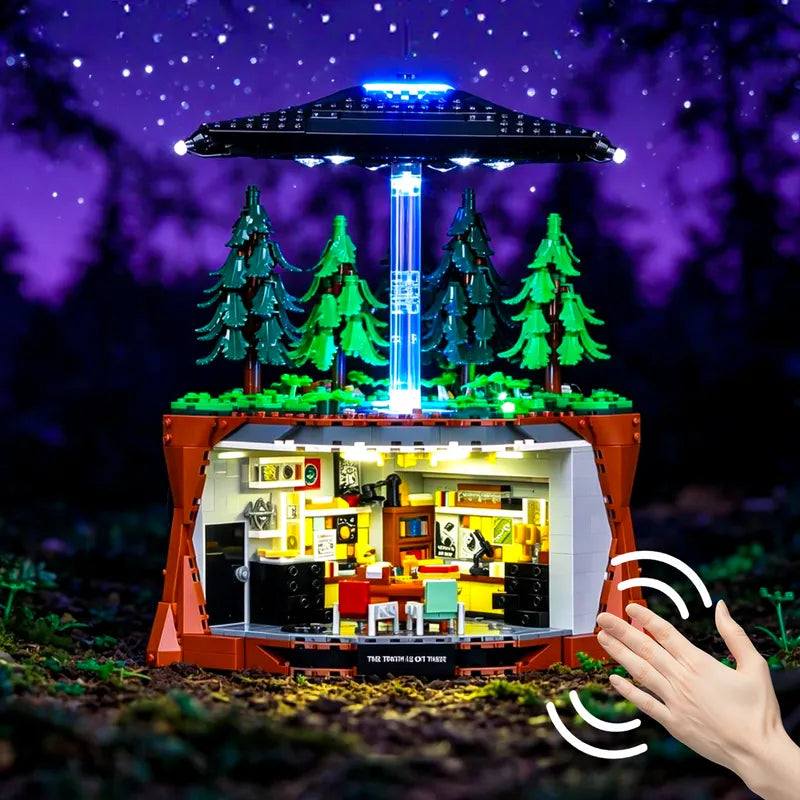 Wave Sensor Light Kit For LEGO The X-Files 21369| Briksmax 2.0 Wave Sensor Light Kit For LEGO The X-Files 21369| Briksmax 2.0