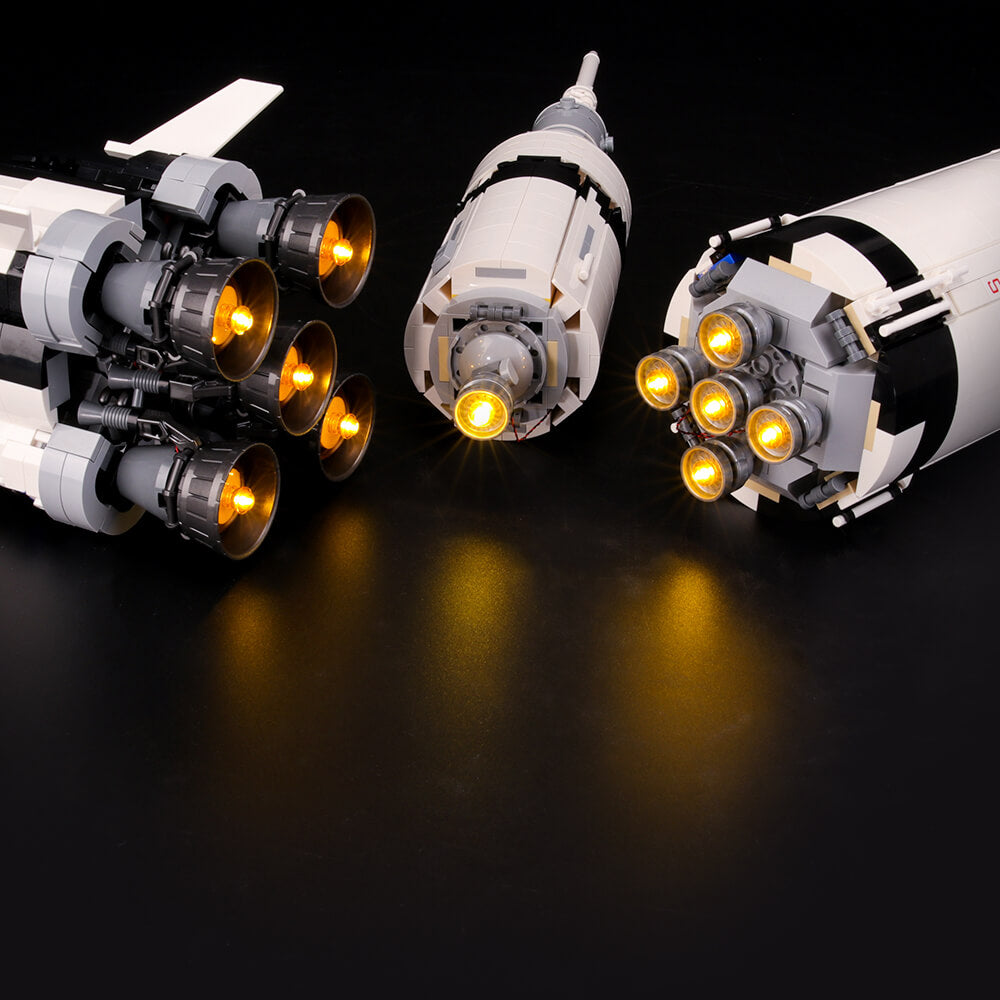 Light Kit Lego Ideas NASA Apollo Saturn V 21309 Lightailing