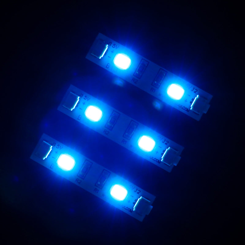 1 * 4 bandes lumineuses Lego Brick pour éclairage Lego (paquet de trois, dans de nombreuses couleurs)