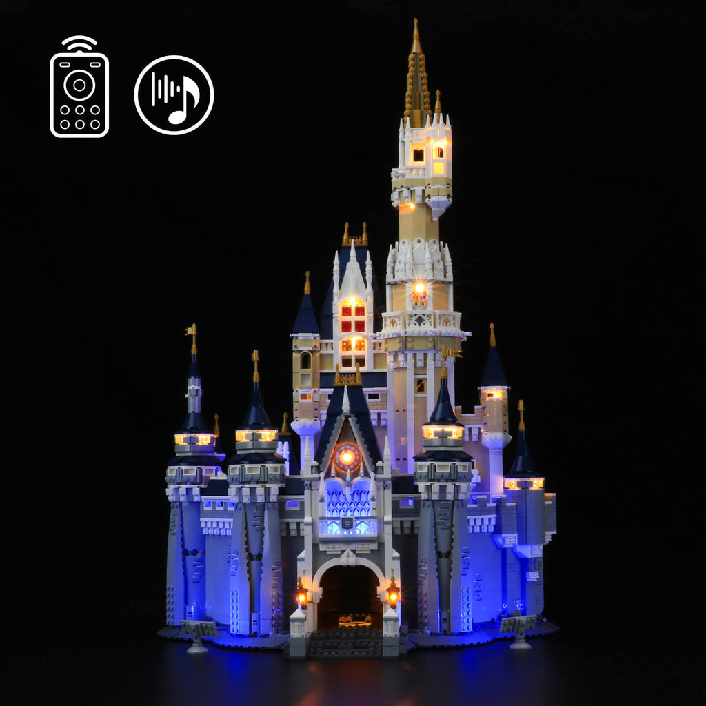 BriksMax For Disney Castle 71040 (Easy To Install) – Lightailing