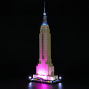 Lego Light Kit For Empire State Building 21046  BriksMax
