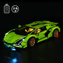 BriksMax Light Kit For Lamborghini Sián FKP 37 42115(With Remote)