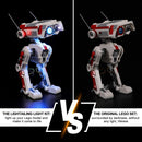 add led lights to Lego Star Wars BD-1 75335