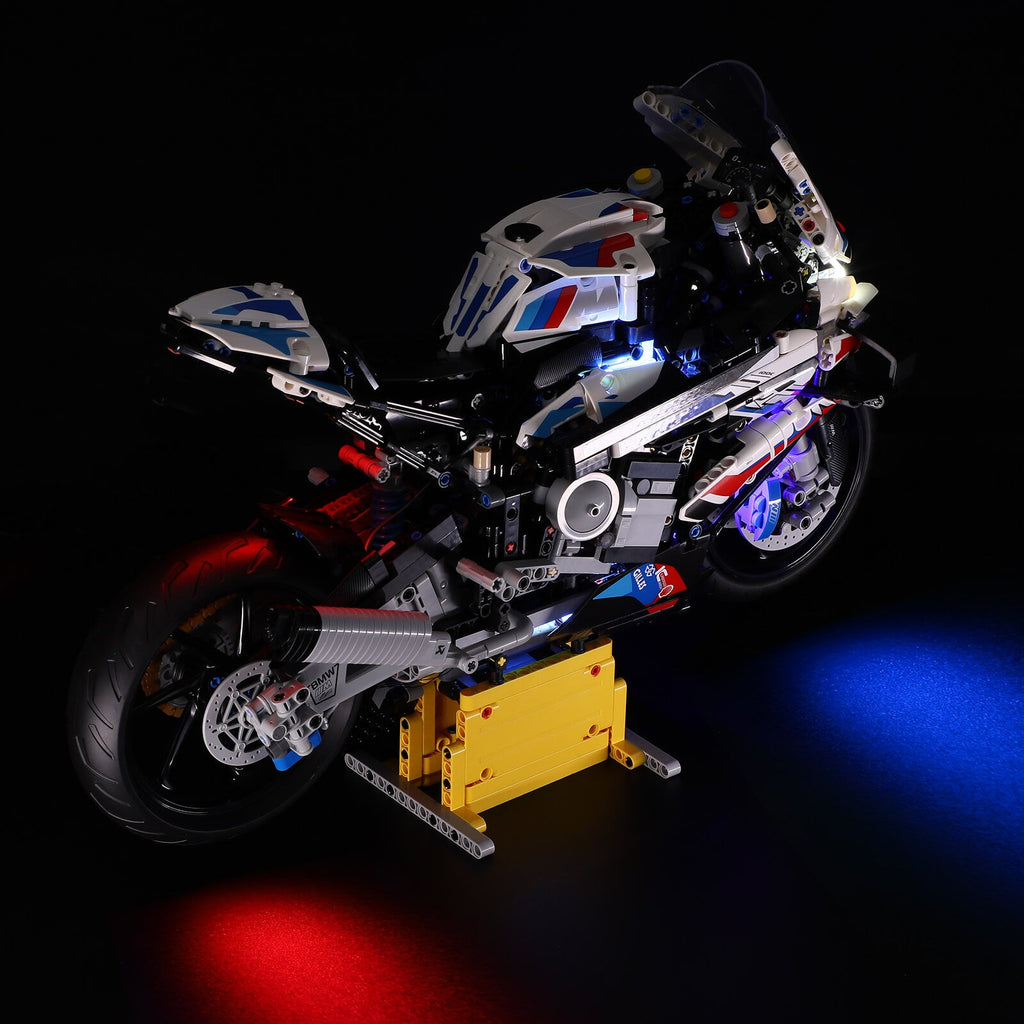 YEABRICKS LED Light for Lego-42130 Technic BMW M 1000 RR Building Blocks  Model (Lego Set NOT Included)