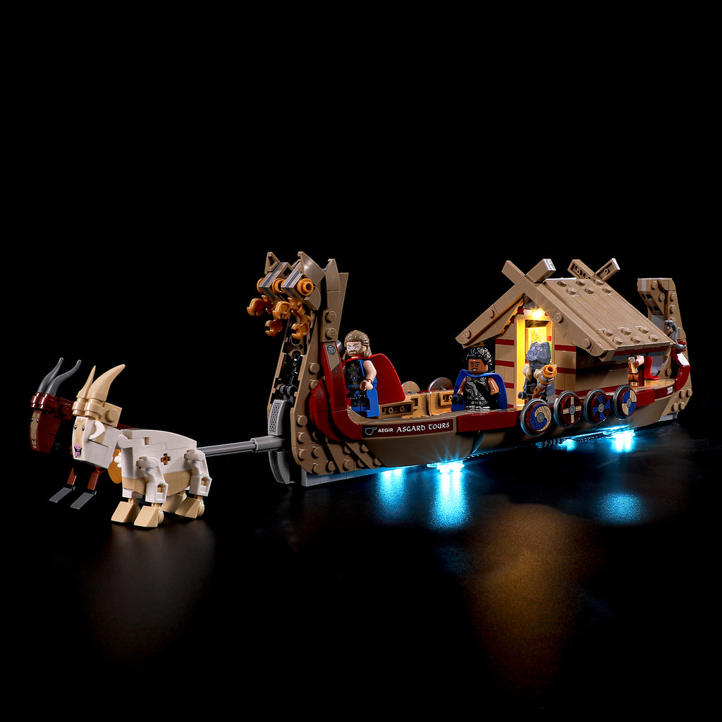 ルリーク　フルセット Light Kit For The Goat Boat 76208(Best Mavel MOC Idea) – Lightailing
