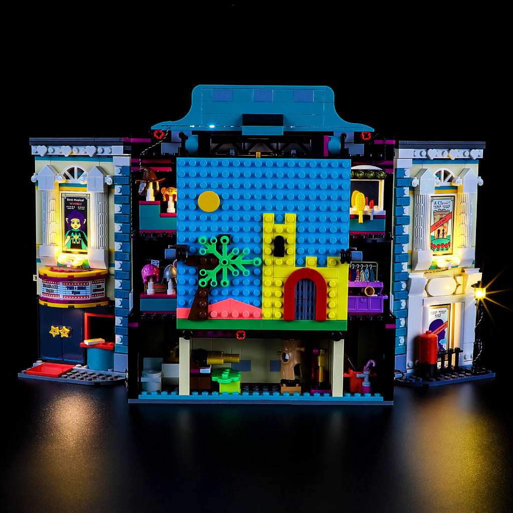 Light Kit For Lego Andrea's Theater School 41714(Amazing Night