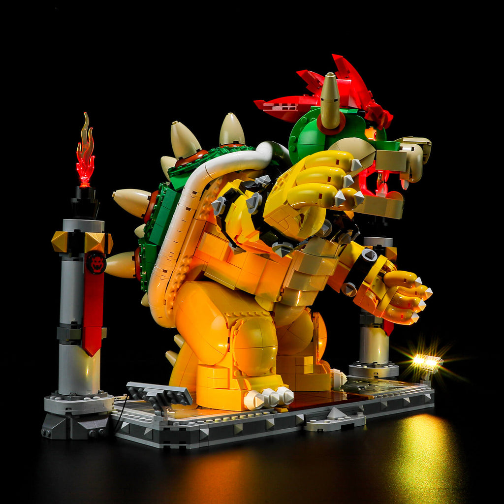 LIGHTAILING Led Light Kit for Legos Super Mario The Mighty Bowser
