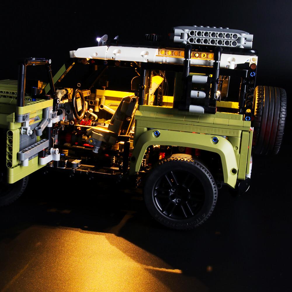 Lightailing Light Set for (Technic Land Rover Defender) Building Blocks Model - LED Light Kit Compatible with Lego 42110(NOT Included The Model)