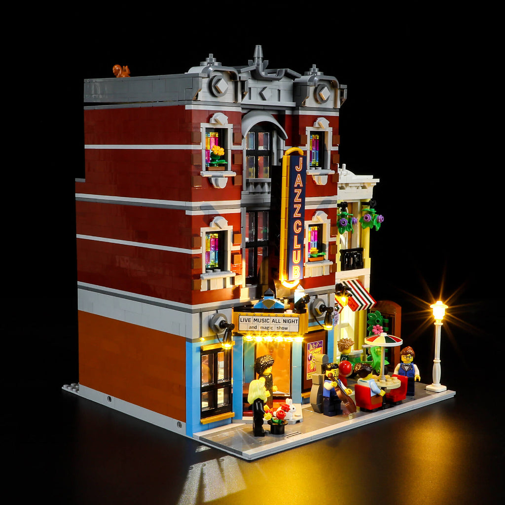 BrickBling LED Light for Lego 10312 Jazz Club Building Set, Creative Lights  for Lego Jazz, Gift Idea for Adult (Without Model)