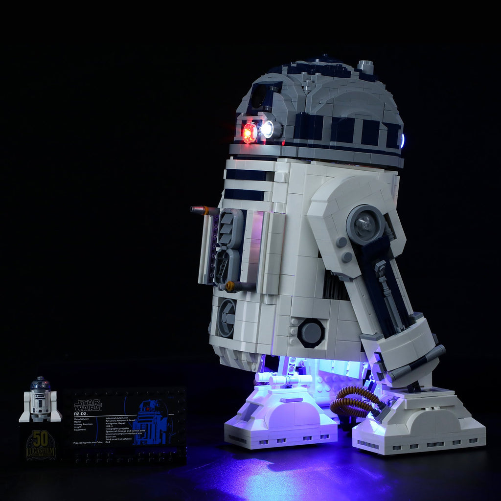 Light Kit For R2-D2 75308(Best Star War MOC Ideas) – Lightailing