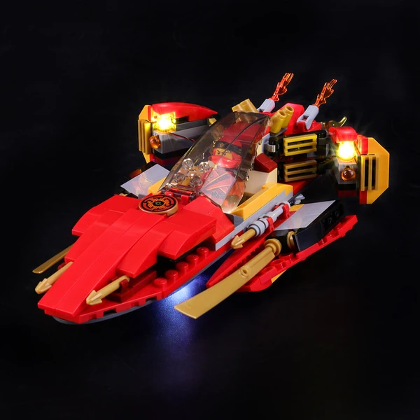 Lighting High-Speed Chasing With Lego Ninjago Katana V11 70638 Set