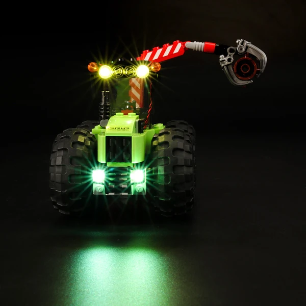 This Lighting Cool Logging Lego Forest Tracto 60181 Will Still Your Heart