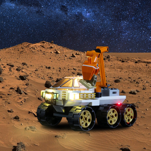 Lights Give The Vibrancy To The Lego City Set