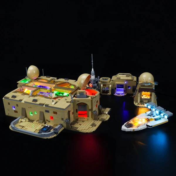 The Stunning LEGO Star Wars: A New Hope Mos Eisley Cantina 75290