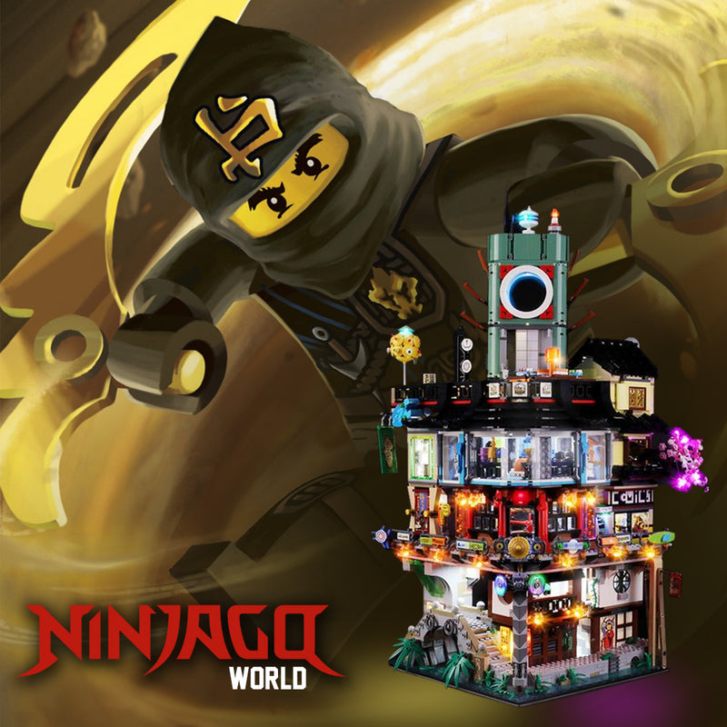 The Ultimate Display Of Ninjago Lego Set