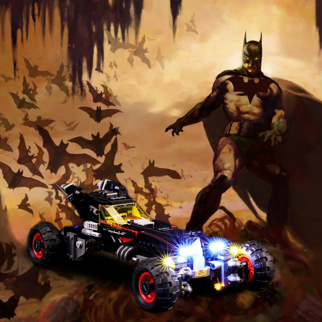 The Magnificent Lights For DC Super Hero’s Car: 1989 Batmobile 76139