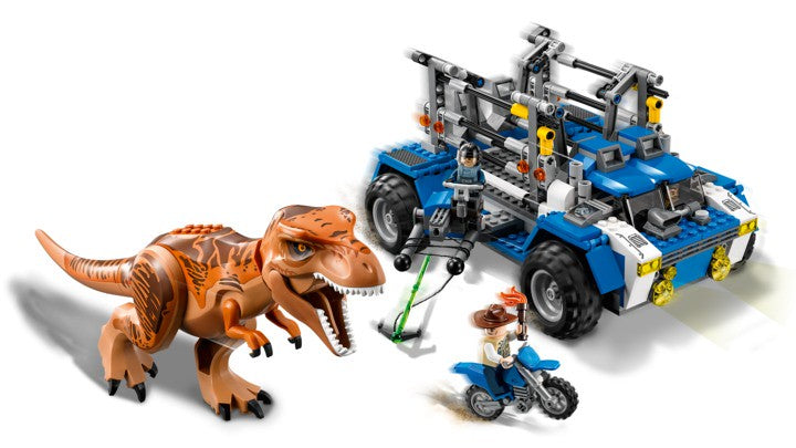 Experience An Epic Dinosaur Battle In Jurassic World With T. rex Breakout 10758