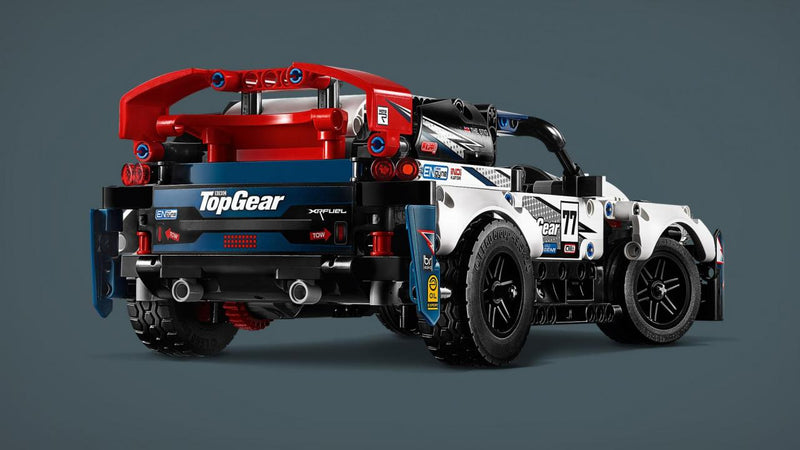 Unlock The Impressive Build With Light For App-Controlled Top Gear Rally Car 42109