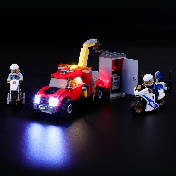 LEGO City Police Tow Truck Trouble 60137!
