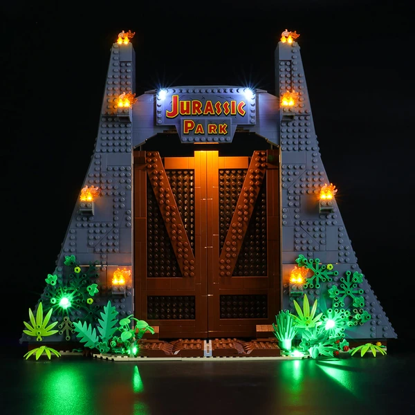 An Advanced Thrill & Building Experience With Lighting Lego T. rex Rampage 75936 Set!